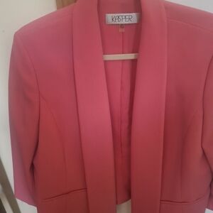 Kasper Women's Bold Pink Blazer